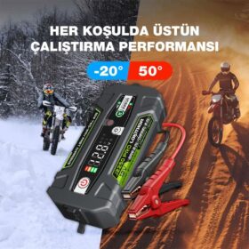 Lokithor J2250PRO 12V 2250Amp LiFePO4 Akıllı Akü Takviye + Powerbank + Led Lamba