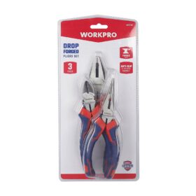 WORKPRO WP201007 200MM/160MM Profesyonel 3’lü Pense Seti